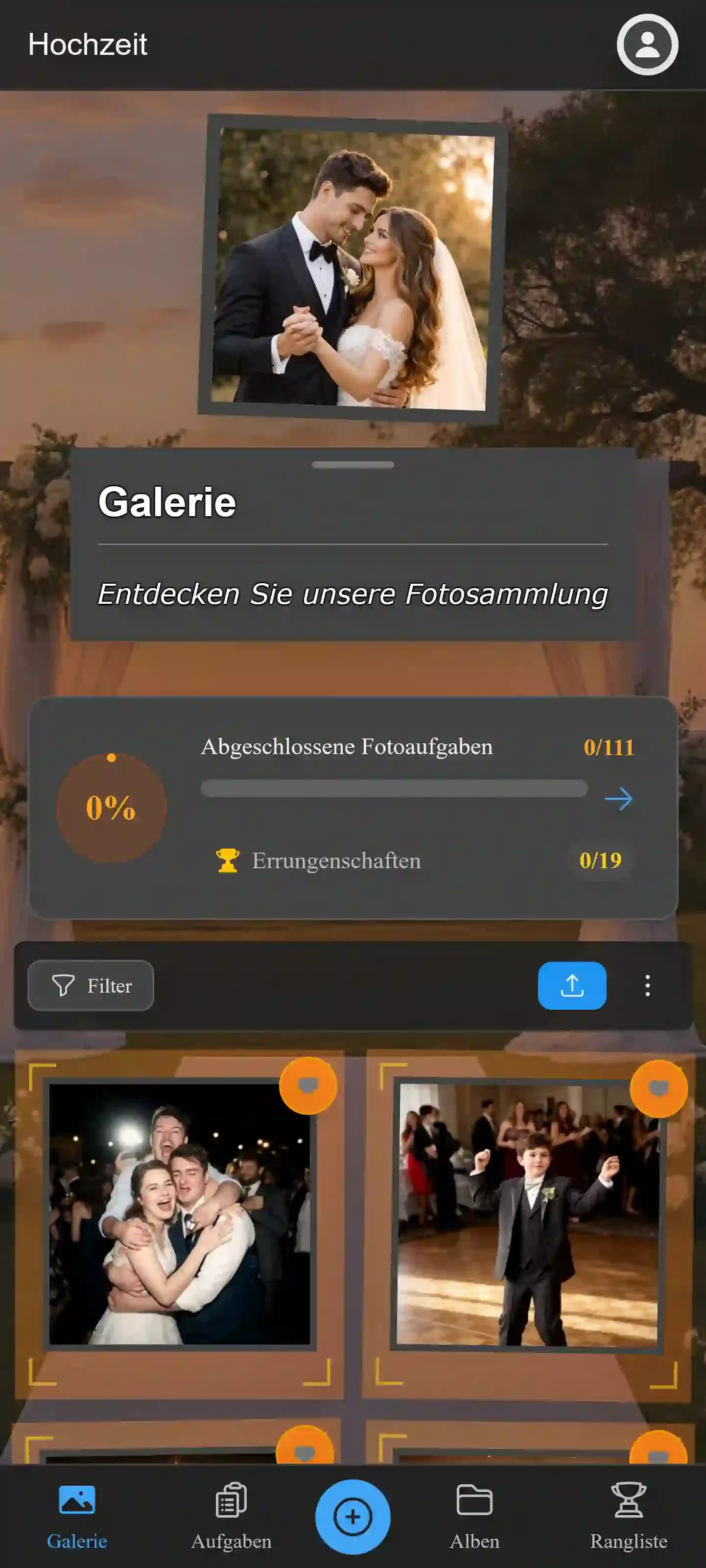 Individuelles Galerie-Branding auf dem Laptop