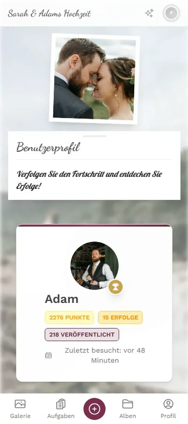 Echte Belohnungen im Interface