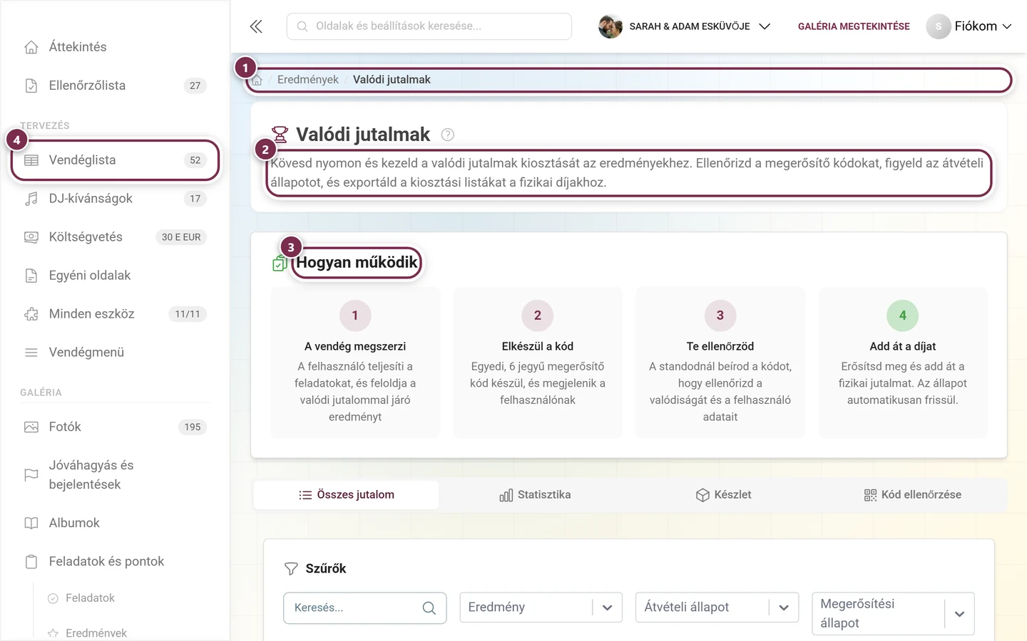 Valódi jutalmak oldal valódi díjak beváltásához