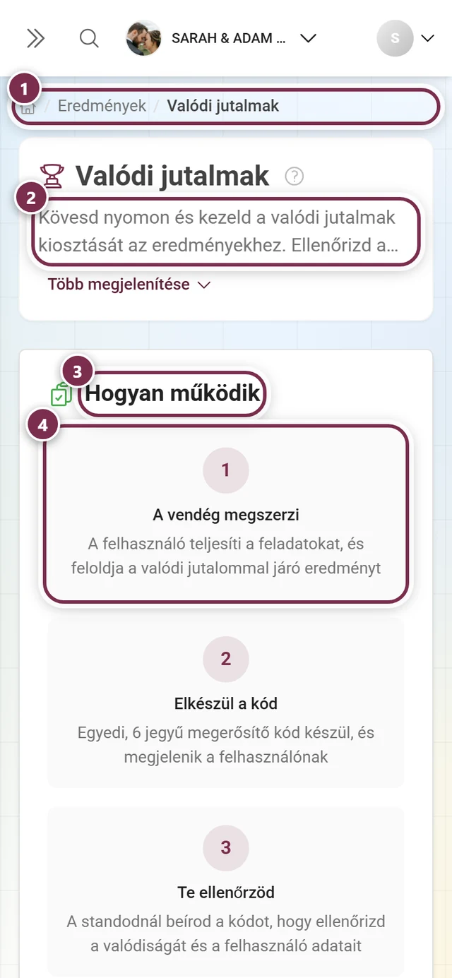 Valódi jutalmak oldal valódi díjak beváltásához