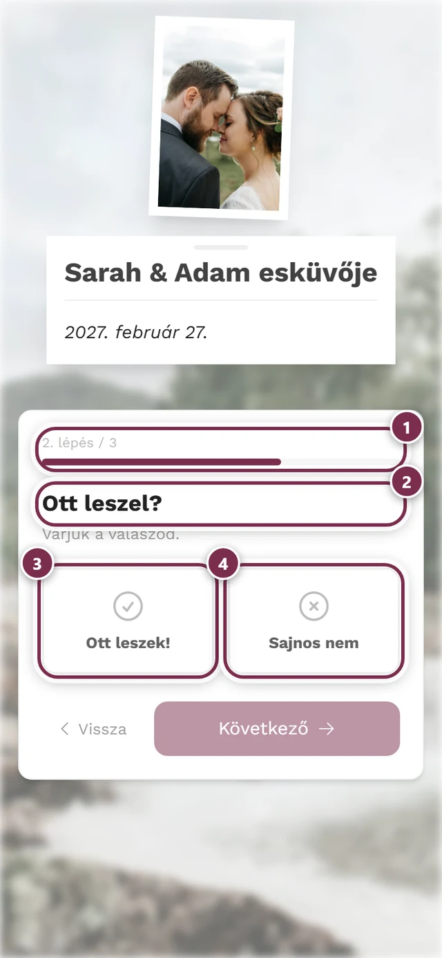 Az asszisztens második lépése az Ott leszek! és a Sajnos nem kártyákkal