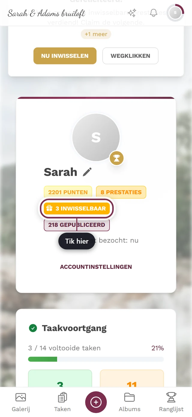 Profielkop met gemarkeerde chip „2 inwisselbaar”