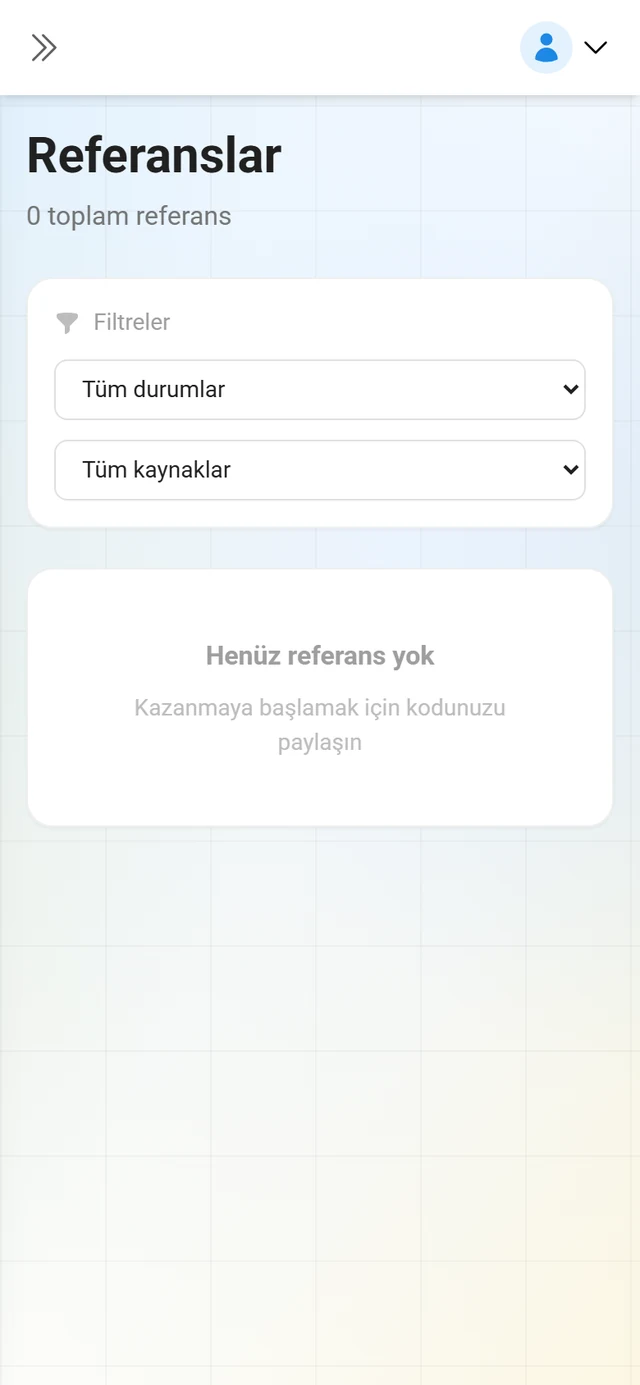 Her giriş için durumuyla tavsiye listesi