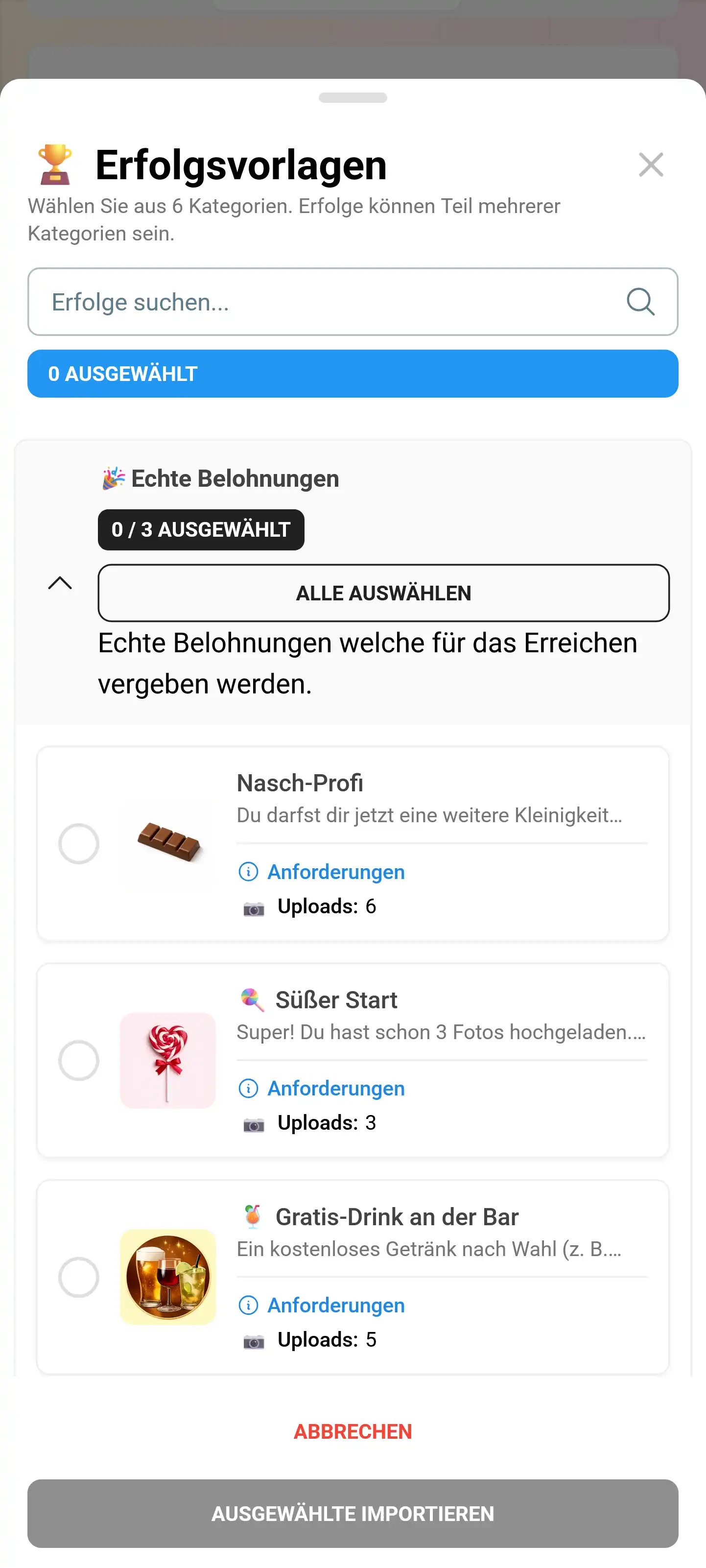 QR-Code auf Badges & Screens teilen