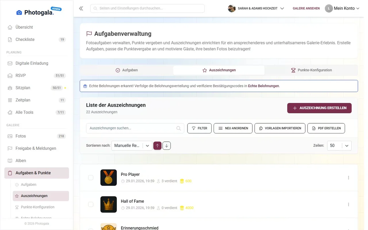 Individuell erstellen