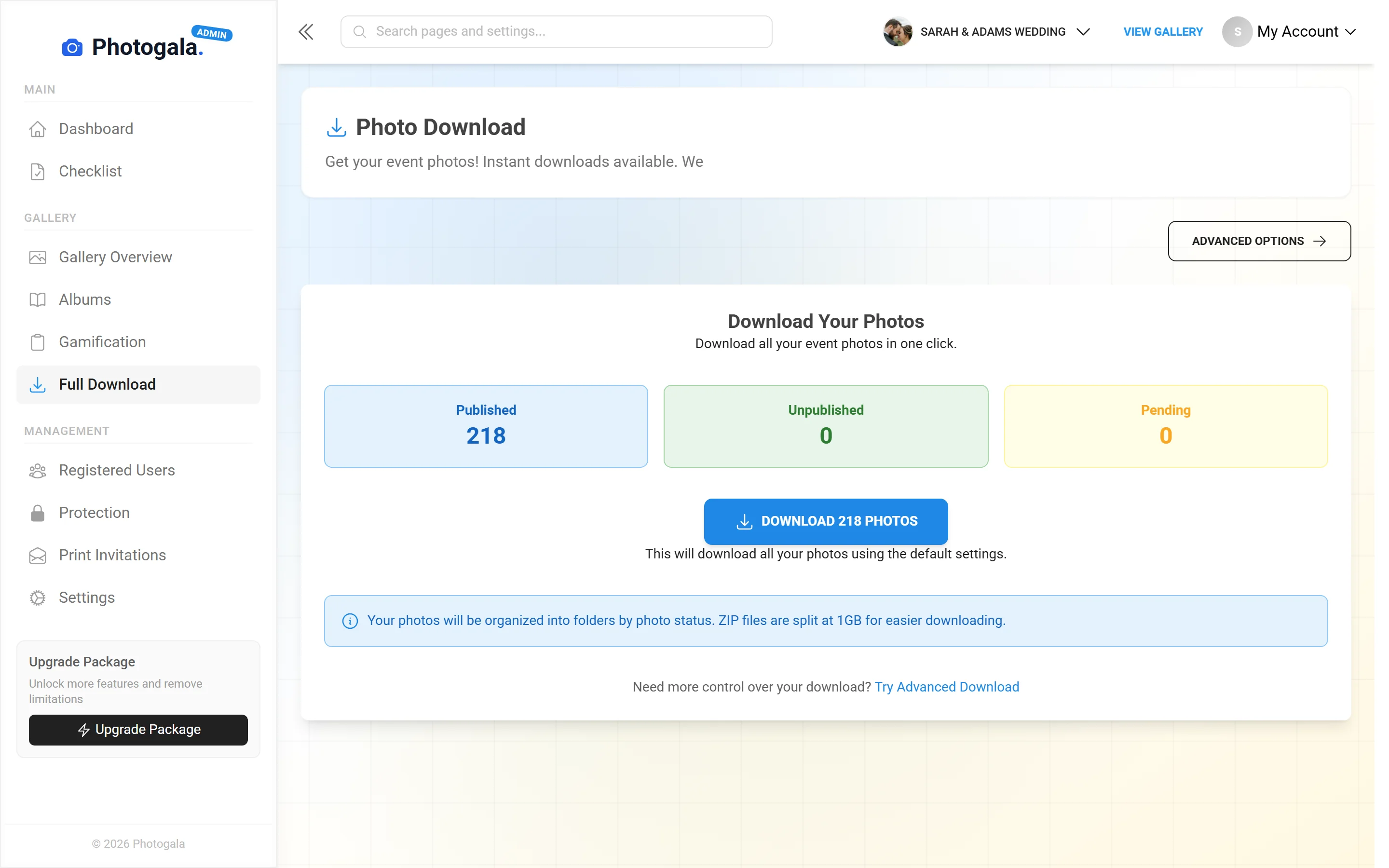 Bulk Download