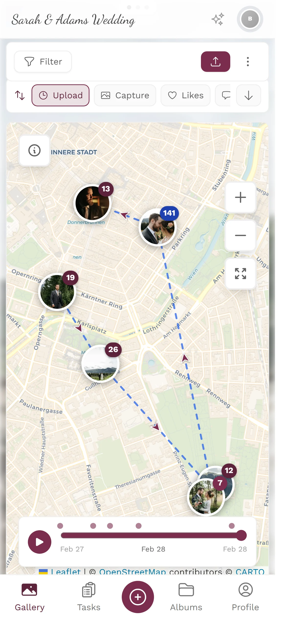 GPS Data Extracted Automatically