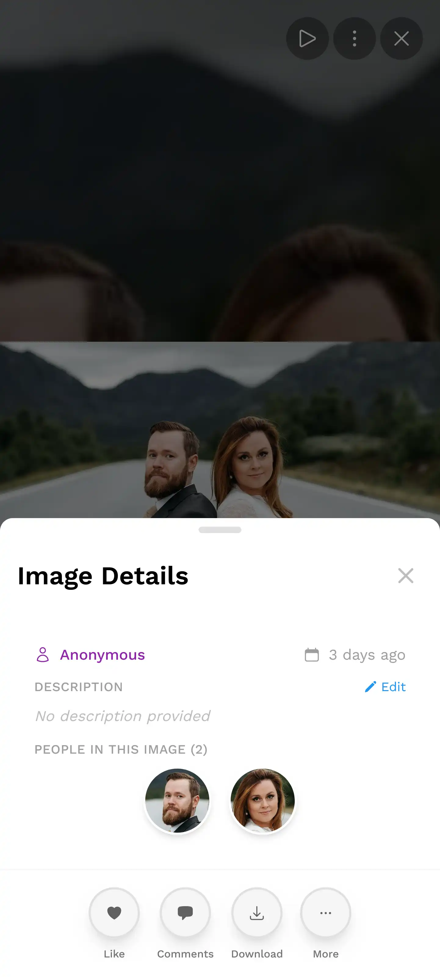 Slideshow — Guest view