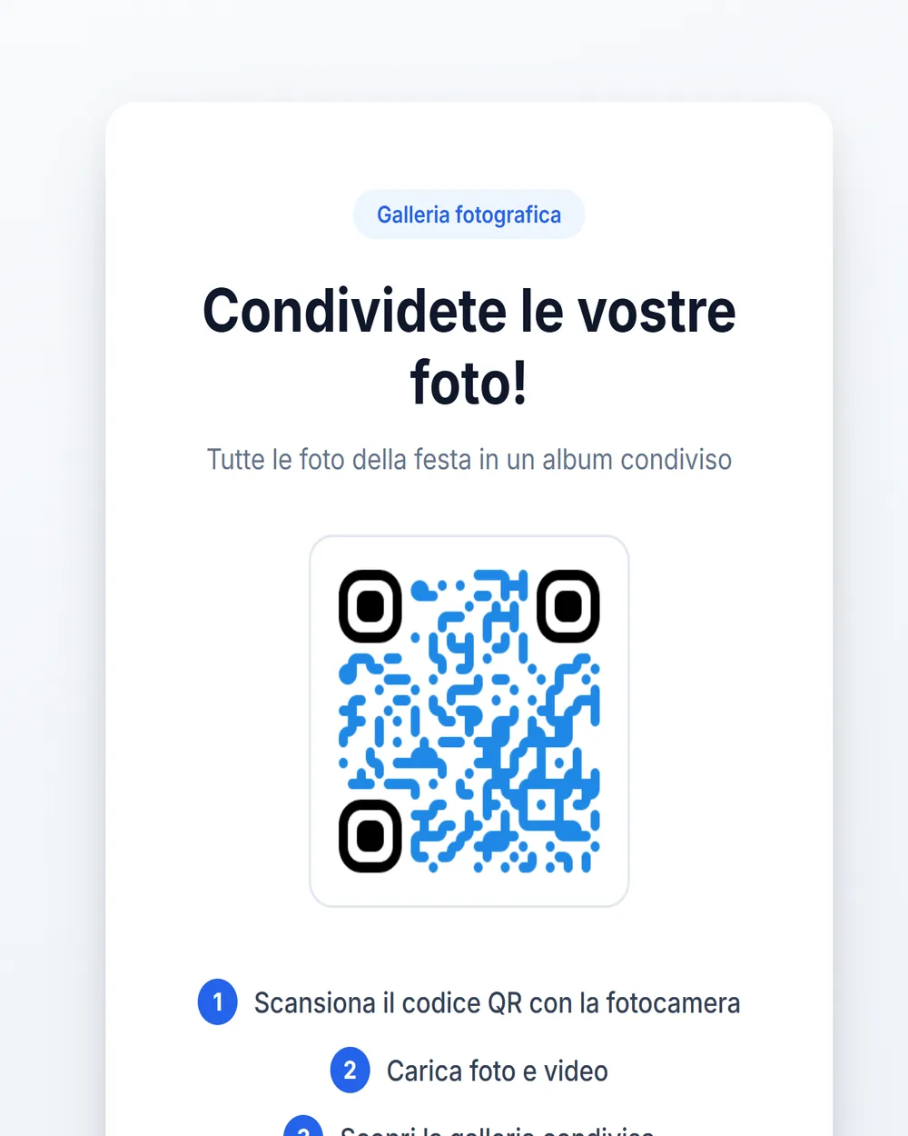 E-mail agli invitati