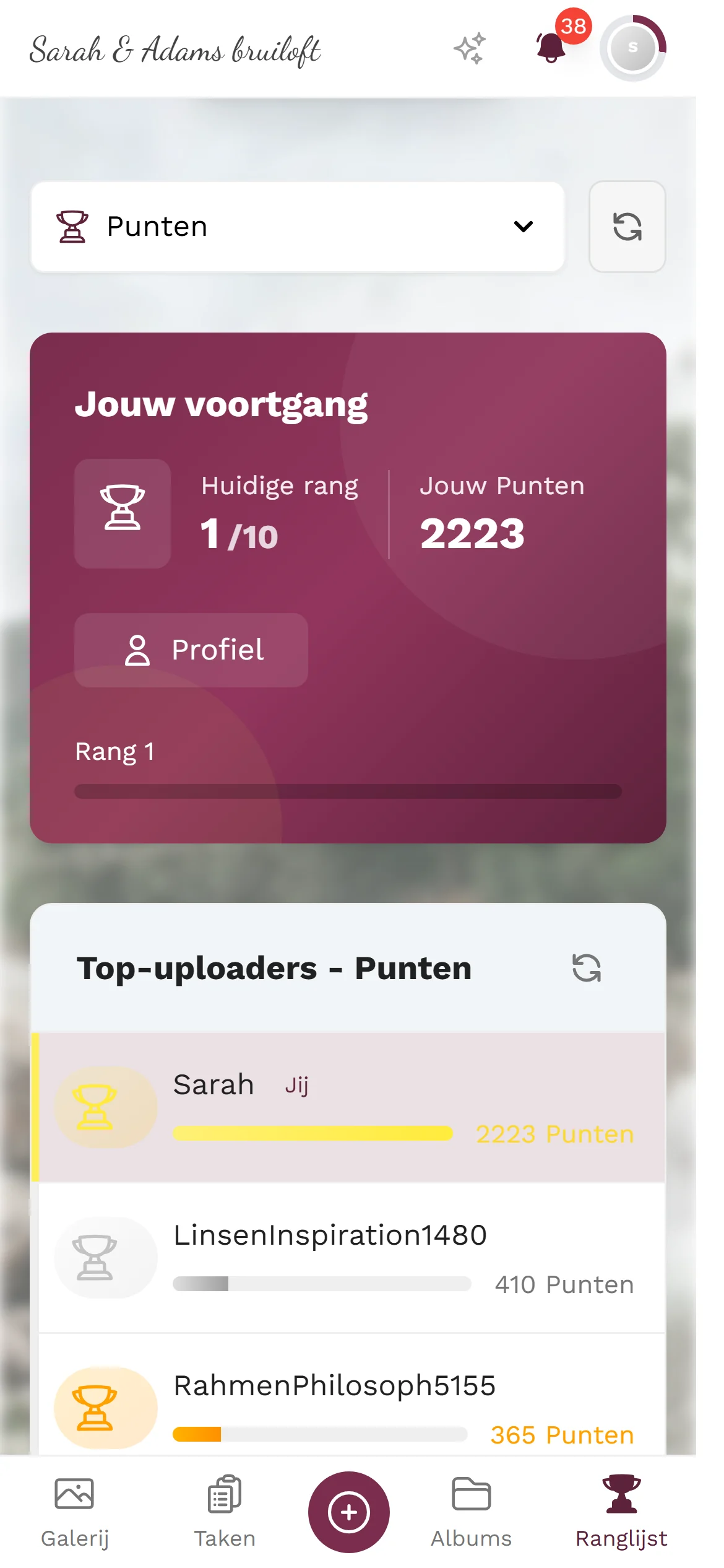 De eigen plek in één oogopslag