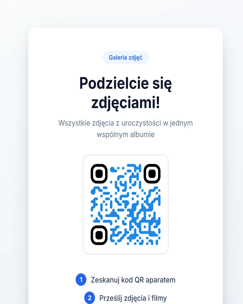 E-mail do gości